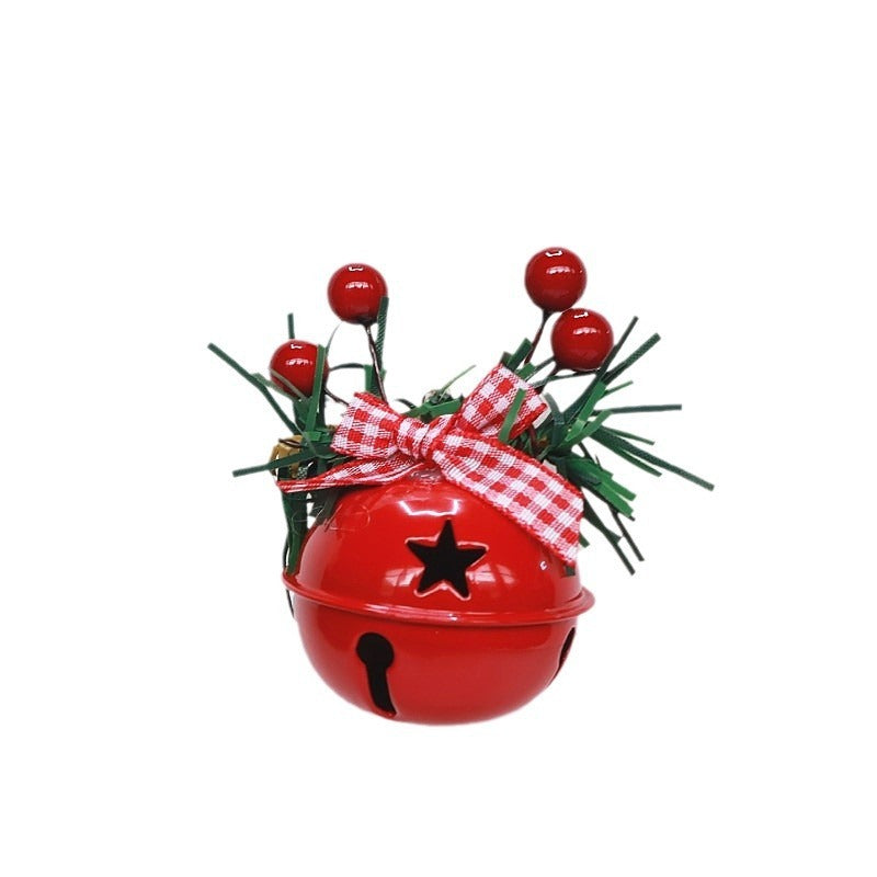 🔔 Jingling Bell Pendant – Hemp Rope Chinese Hawthorn Hanging Décor