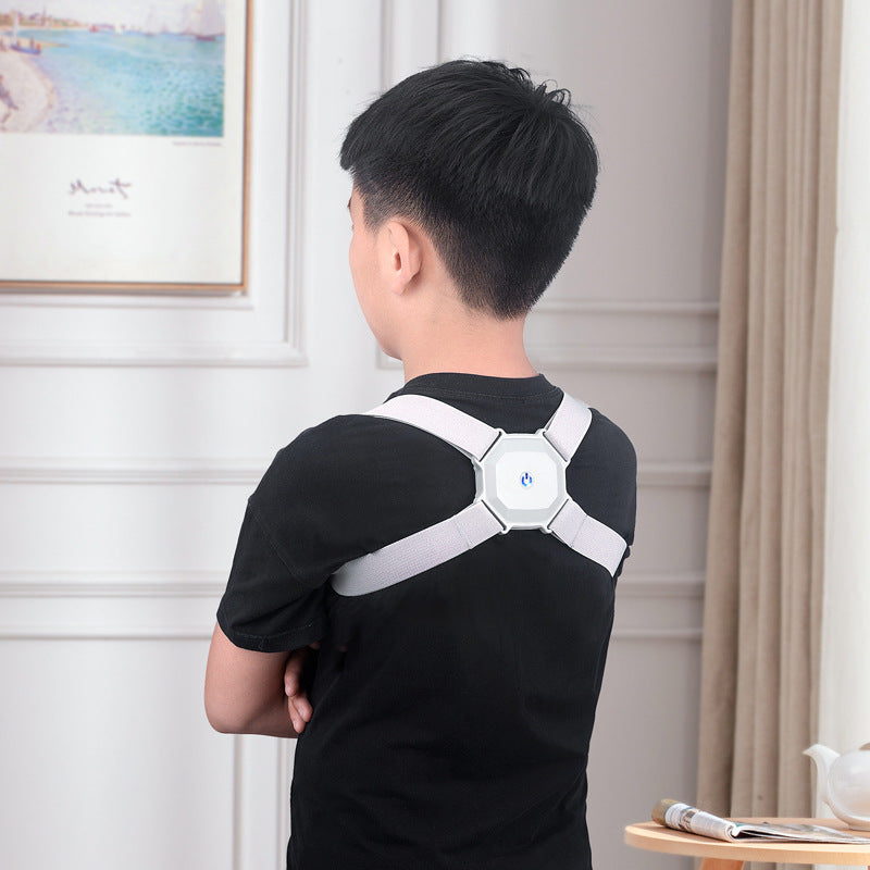 🧍 Smart Adjustable Posture Corrector Belt – Kids & Adults Posture Support