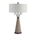 Everren Lourdes 29.25" Height Table Lamp - Cream Wash