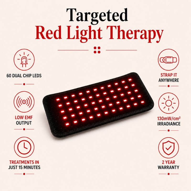 Red Light Therapy Pad With Near-Infrared