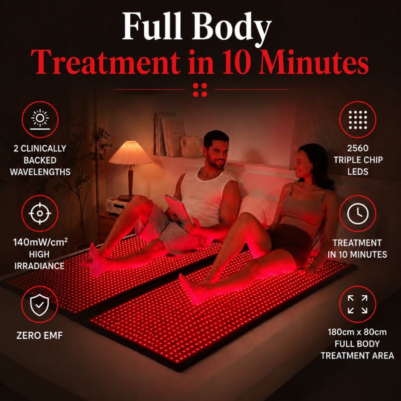 Red Light Therapy Bed With Near-Infrared