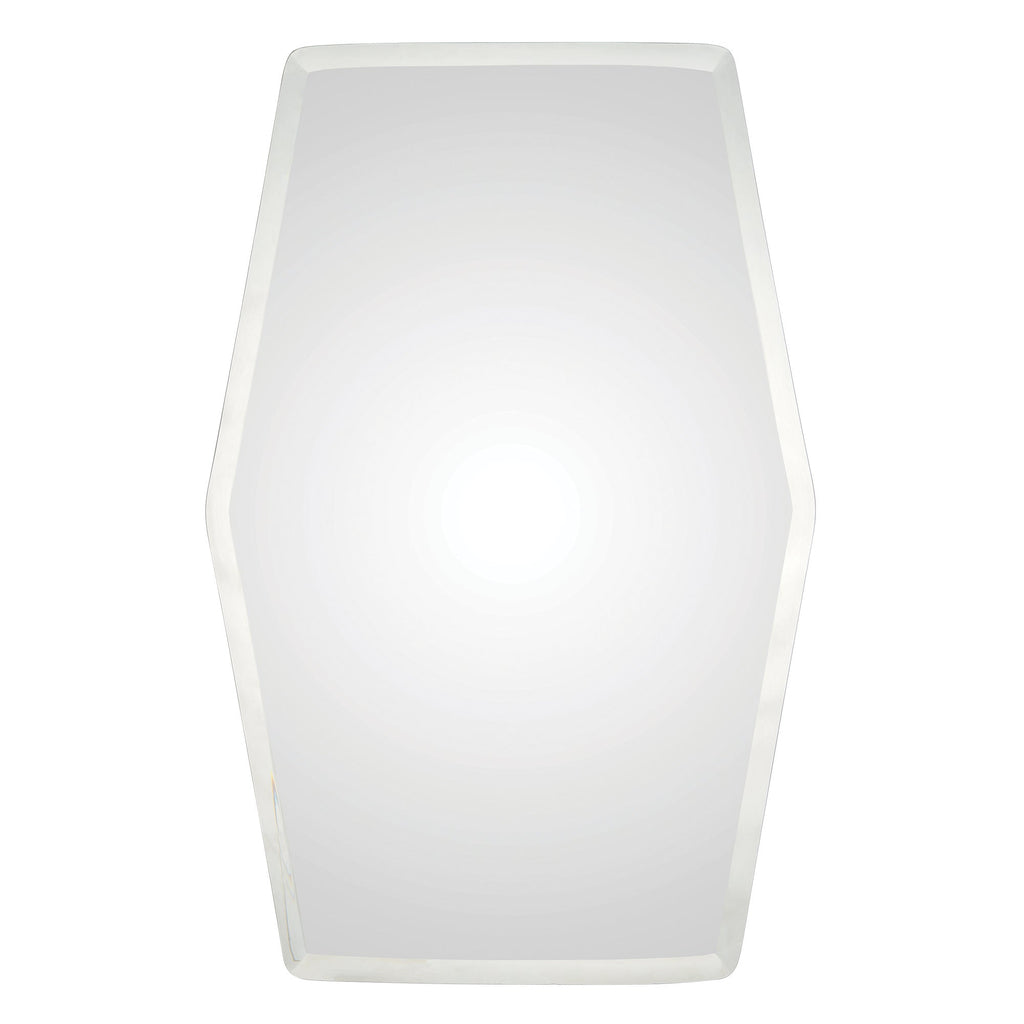 Renwil Tel Aviv 36" Tall He xagon Wall Mirror