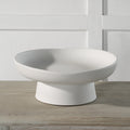 Renwil Malabo Indoor Porcelain Ceramic Bowl - Matte Off-White