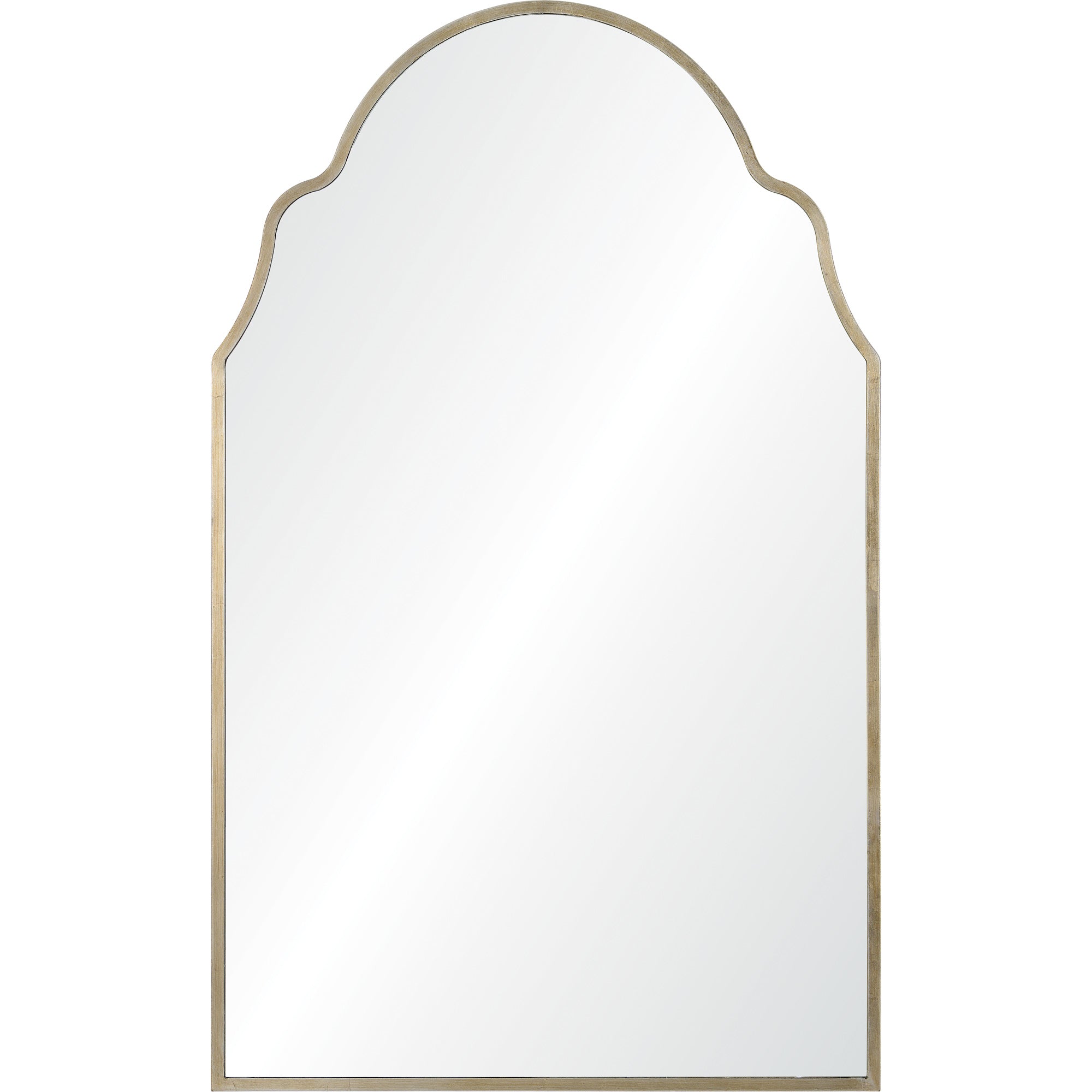 Renwil Natasha 42" Tall Irregular Wall Mirror - Grey