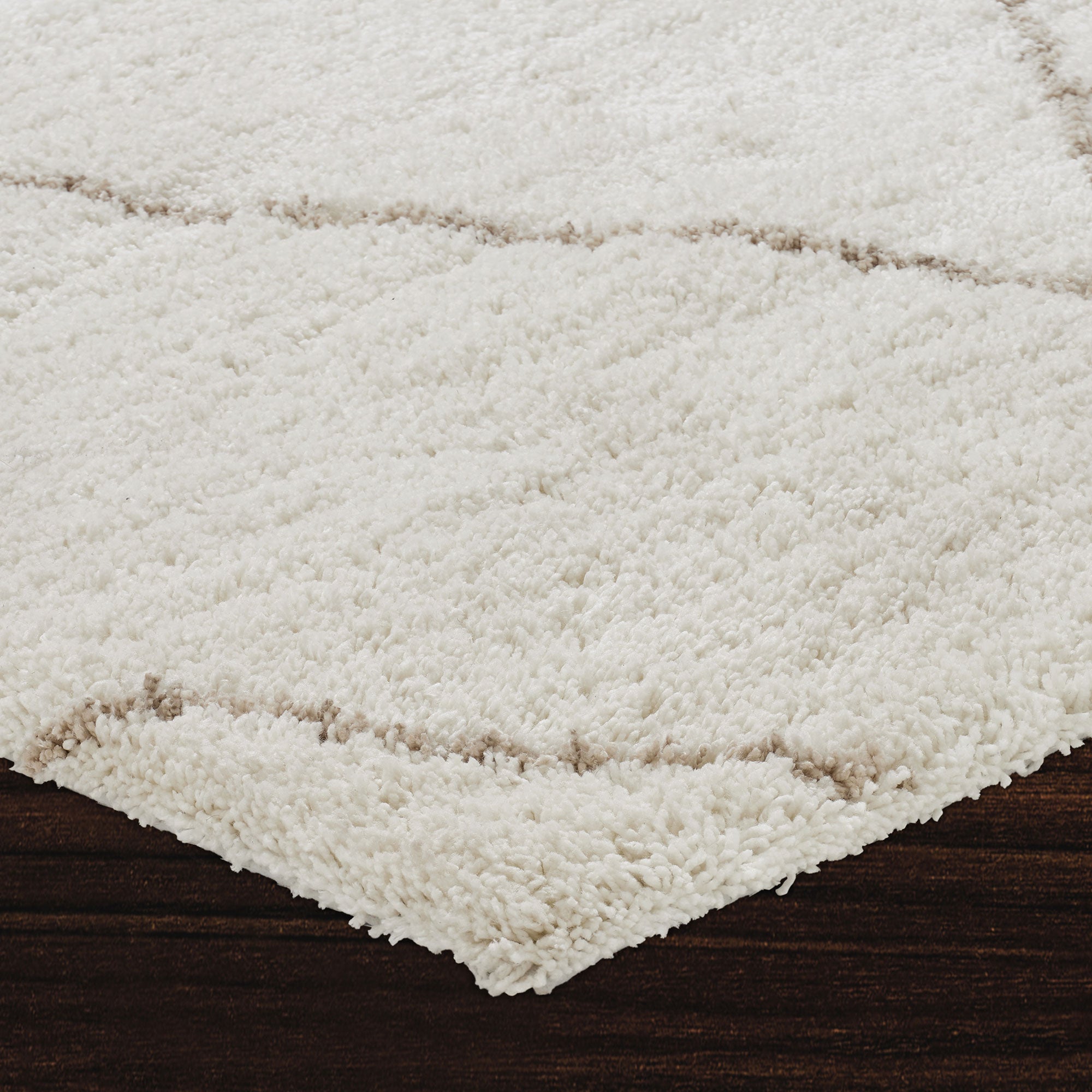 Renwil Allen 9'10 x 13'1 Machine Tufted Indoor Rug - Off-White
