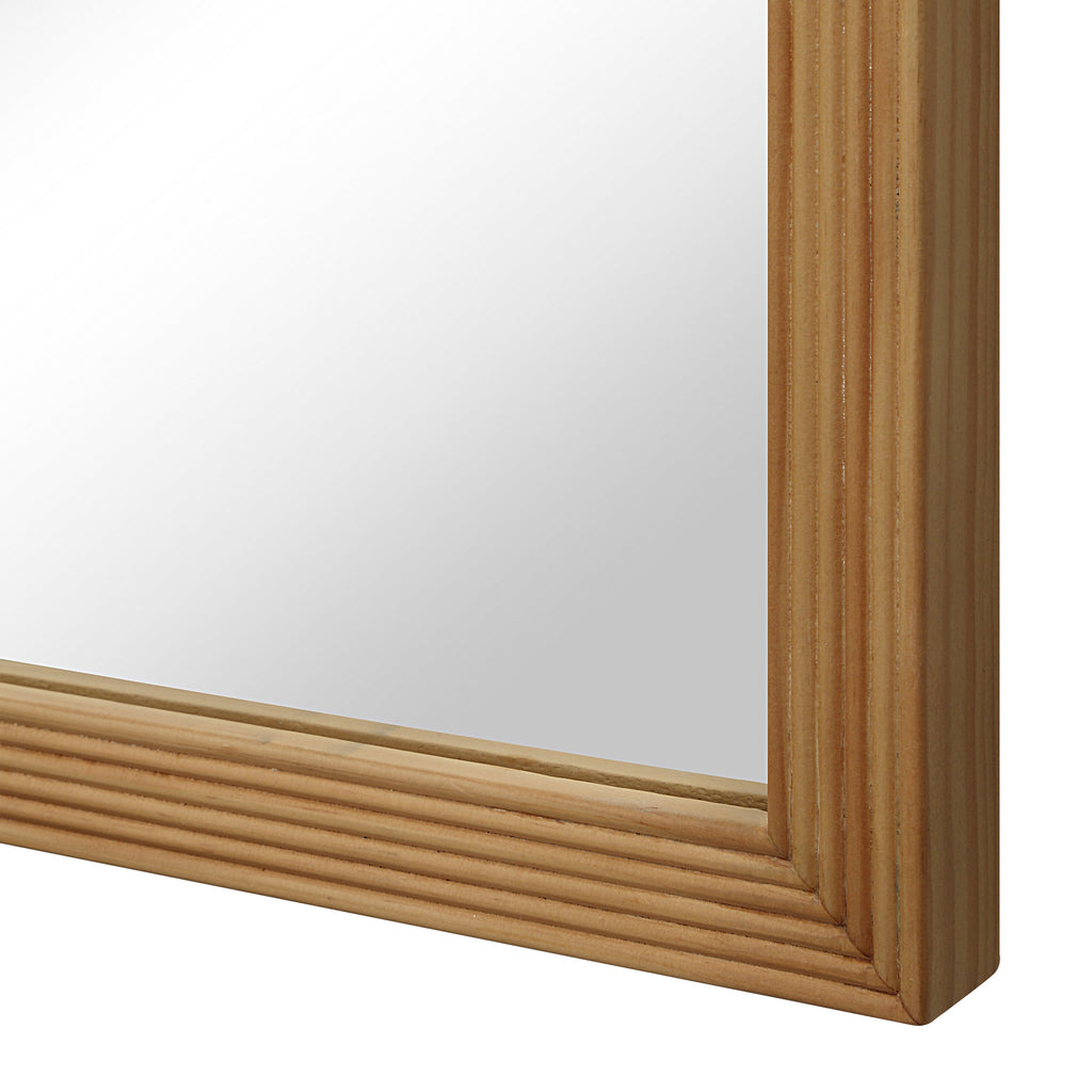 Renwil Salia 40" H x 24" W Wall Mirror - Brown