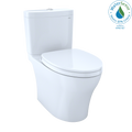 TOTO Aquia IV Washlet+ Two Piece Elongated Dual Flush 1.28 and 0.9 GPF Toilet with Cefiontect