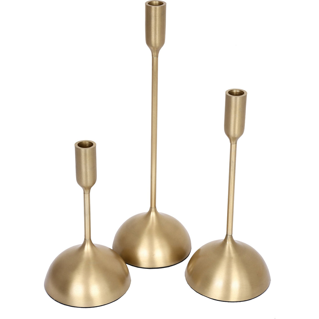 Renwil Ferris Indoor Aluminum Candle Holder - Gold