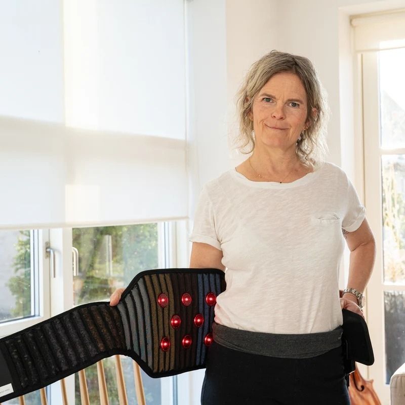 Wearable Pemf Belt with Red Light Therapy