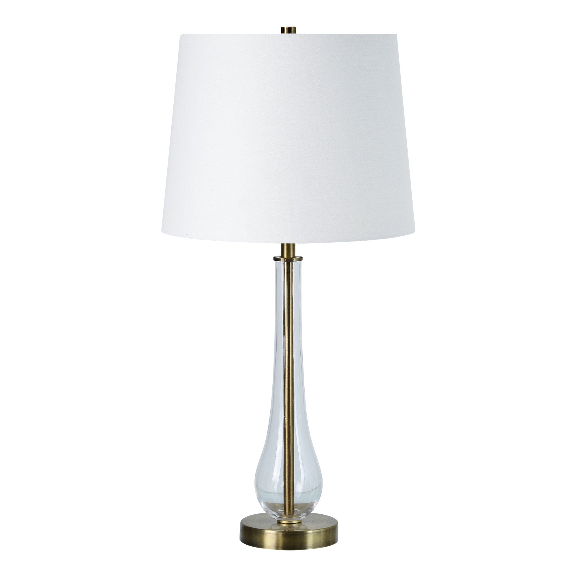 Everren Nabi 26.5" Length Table Lamp (Set of 2) - Antique Brass