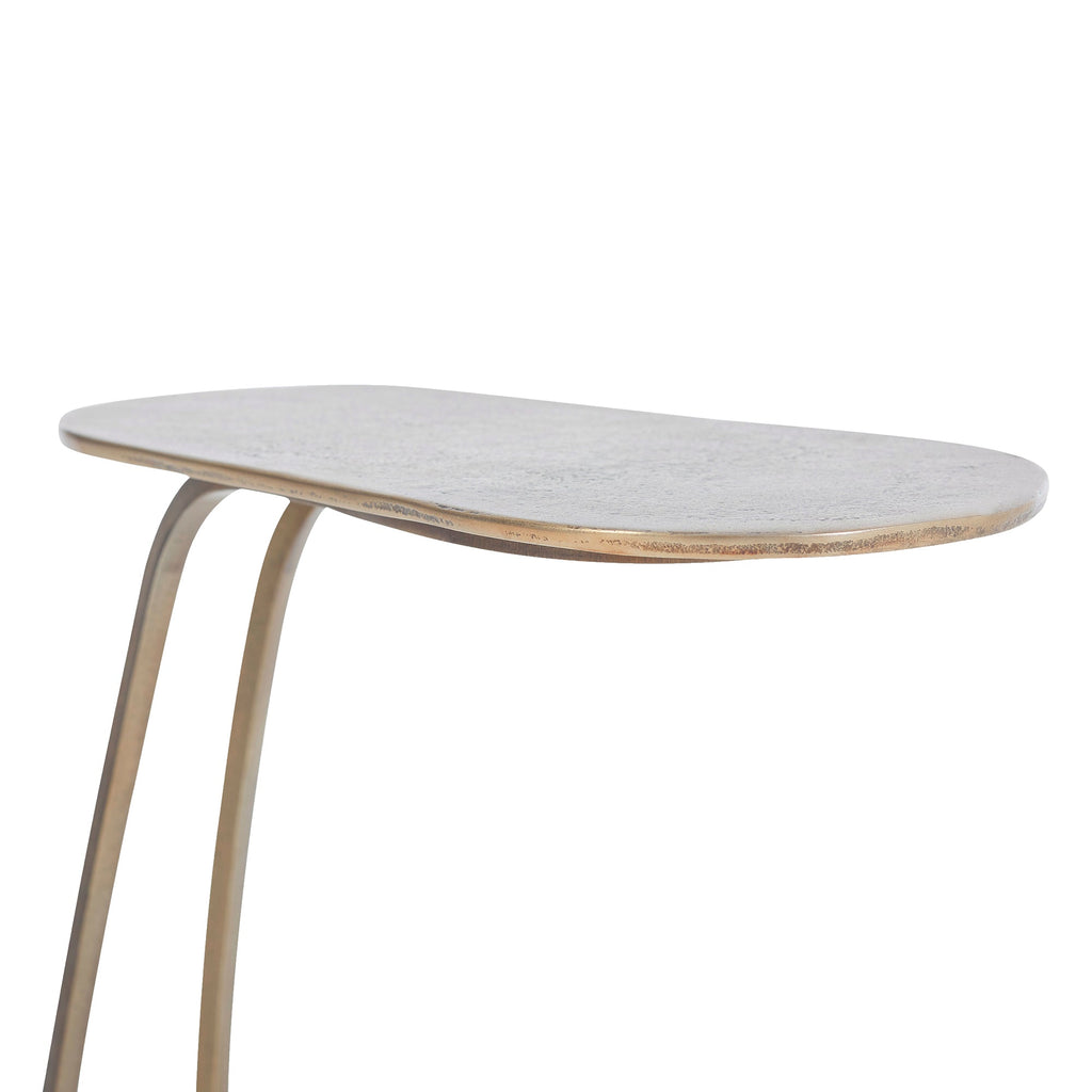 Renwil Balam Indoor Aluminum Table - Antique Brass
