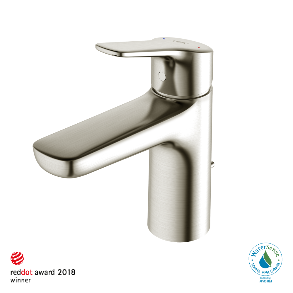 TOTO GS Series 1.2 GPM Single Handle Bathroom Sink Faucet with Comfort Glide Technology and Drain Assembly