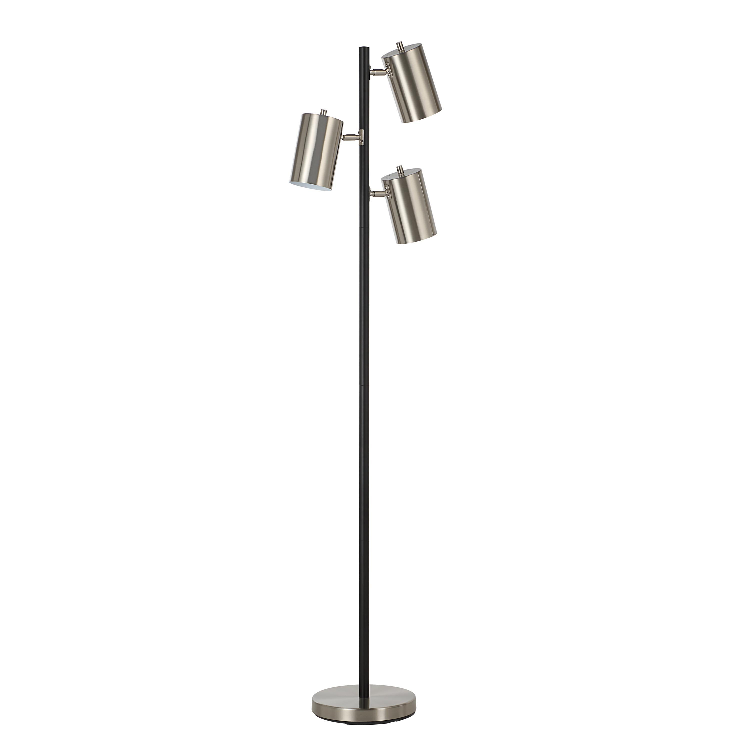 Renwil Meandros 63.5" Height Floor Lamp - Grey