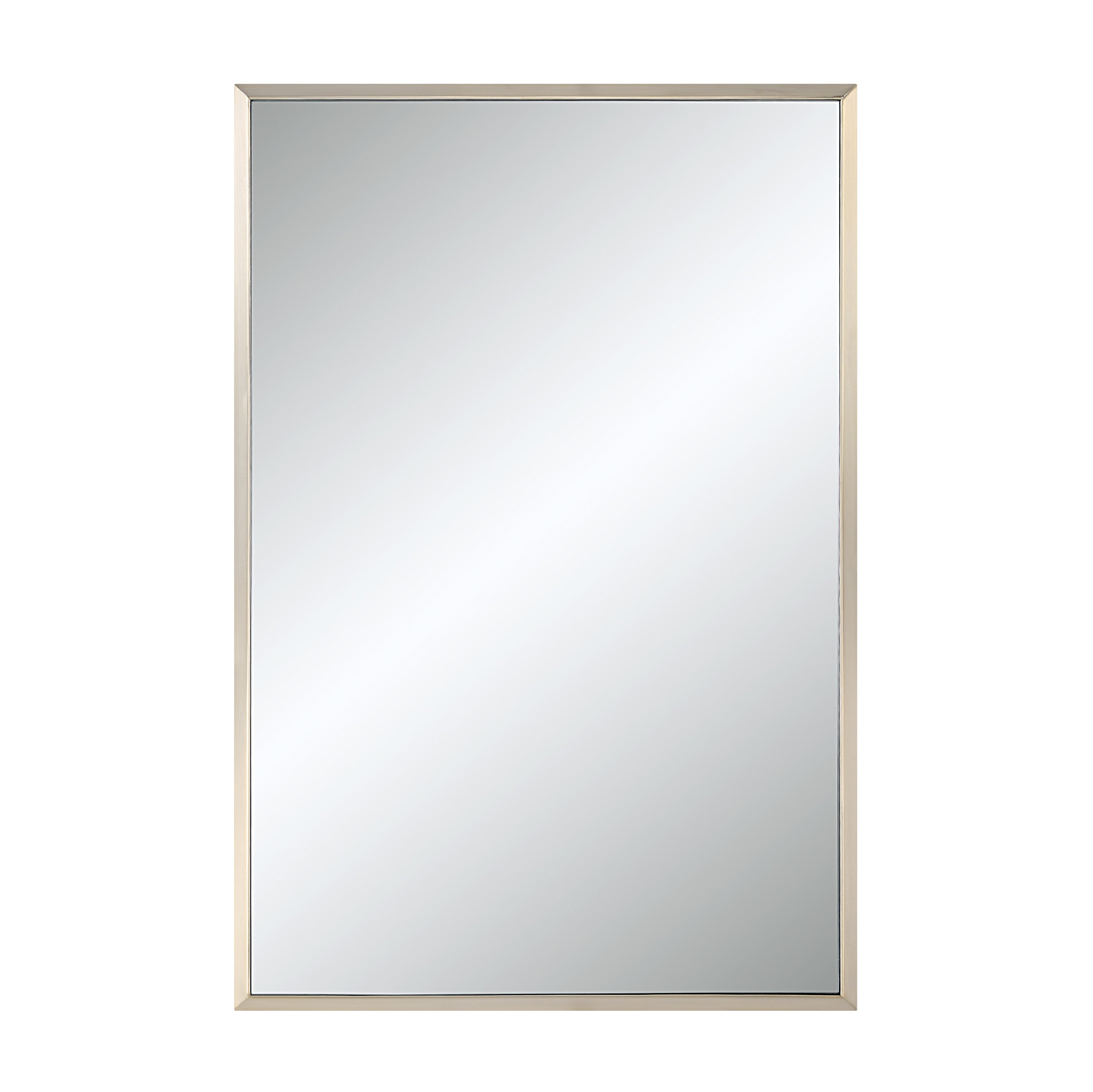 Renwil Pia 36" H x 24" W Wall Mirror - Yellow