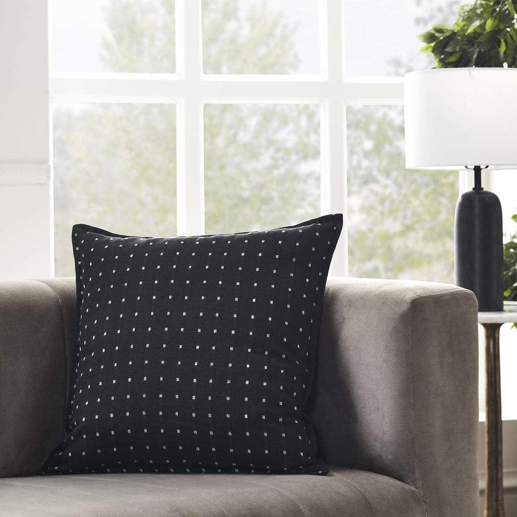 Renwil Brittany 20 x 20 Indoor Pillow - Black