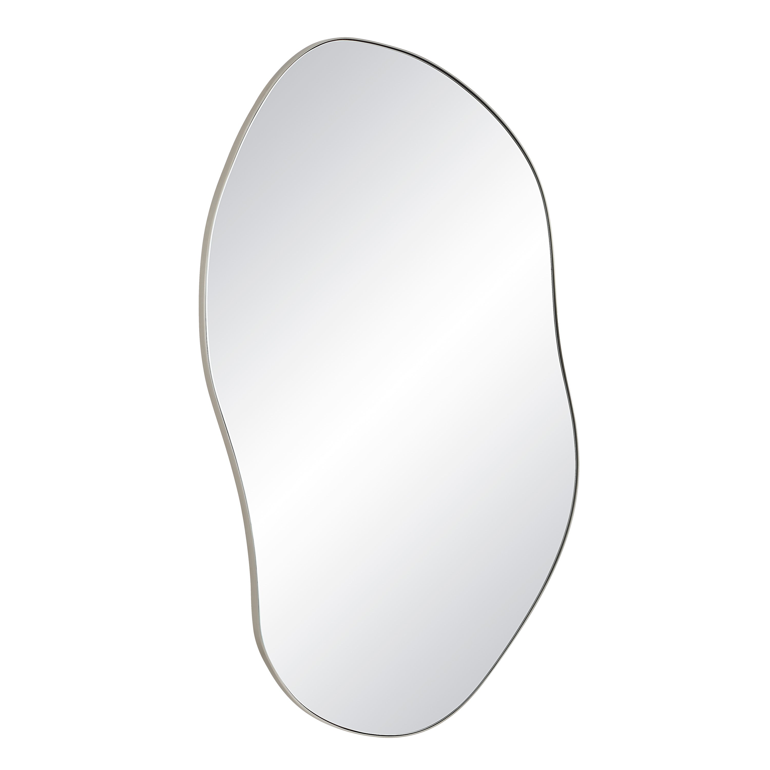 Renwil Javelin 45.25" Tall Irregular Wall Mirror - Grey
