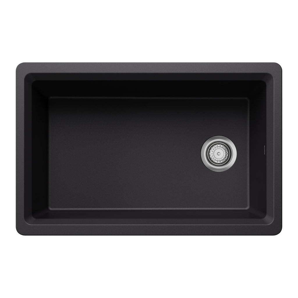 Blanco Inteos Silgranit 30" Single Bowl Reversible Undermount Workstation Kitchen Sink