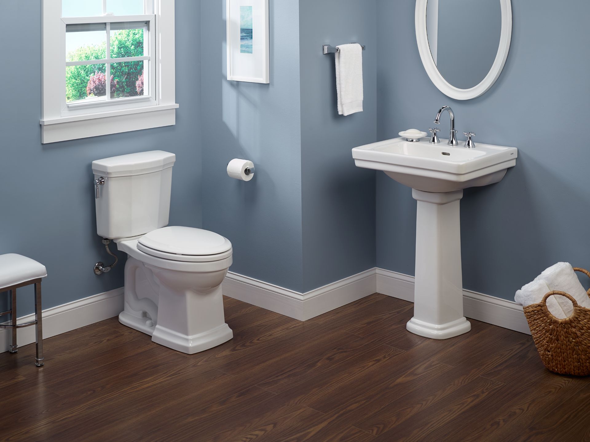 TOTO Promenade II 1G Two Piece Elongated 1.0 GPF Universal Height Toilet