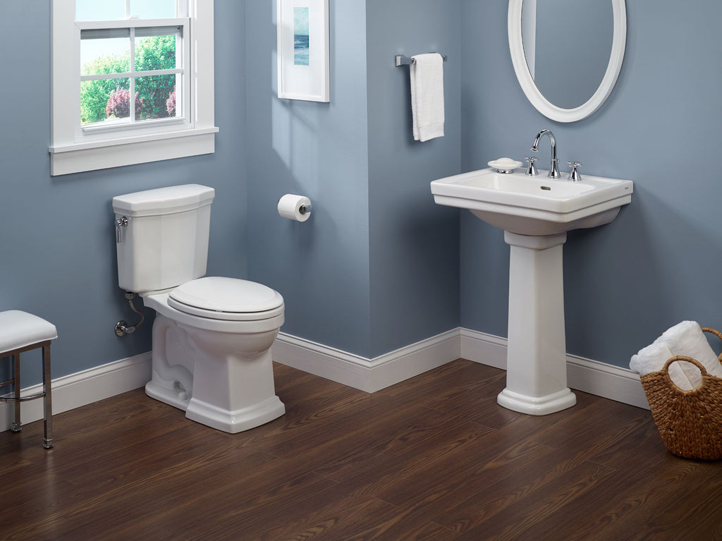 TOTO Promenade II Two Piece Elongated 1.28 GPF Universal Height Toilet