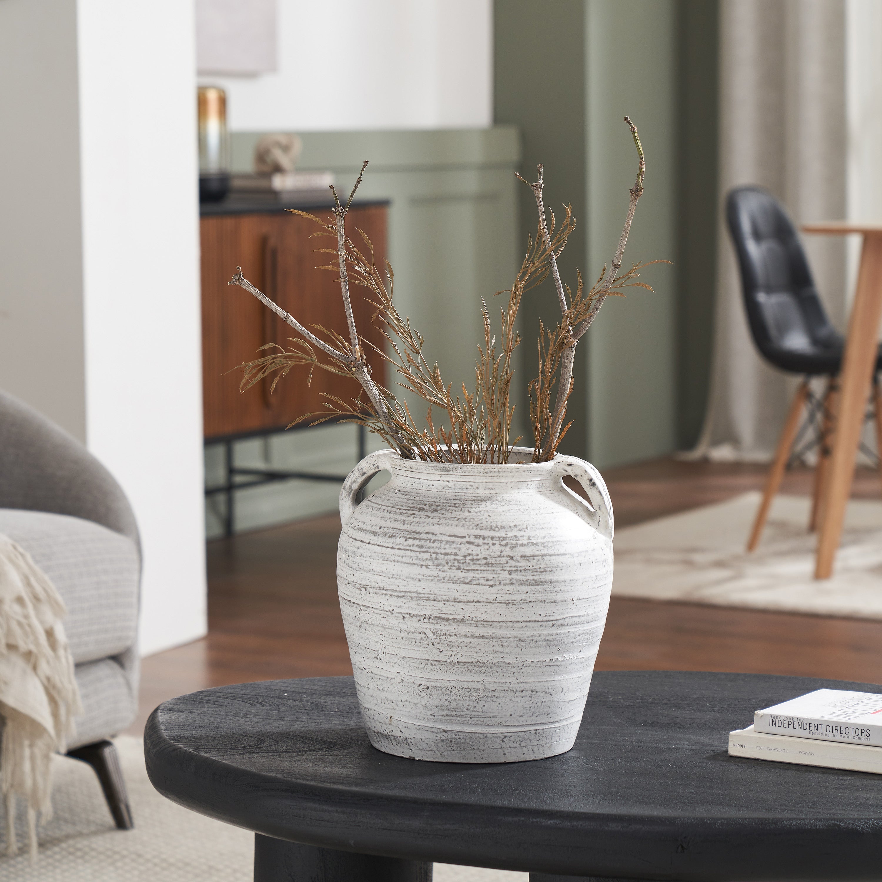 Renwil Blanco Indoor Vase - White