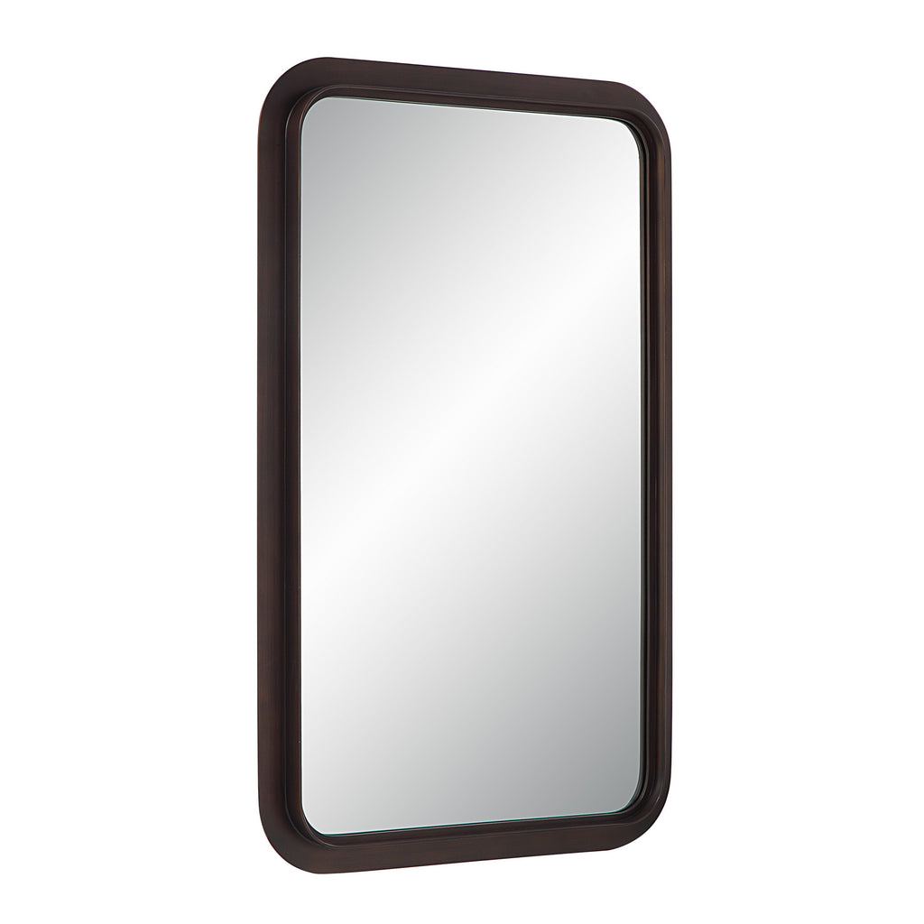 Renwil Almere 40" Tall Rectangular Mirror - Dark Antique Bronze