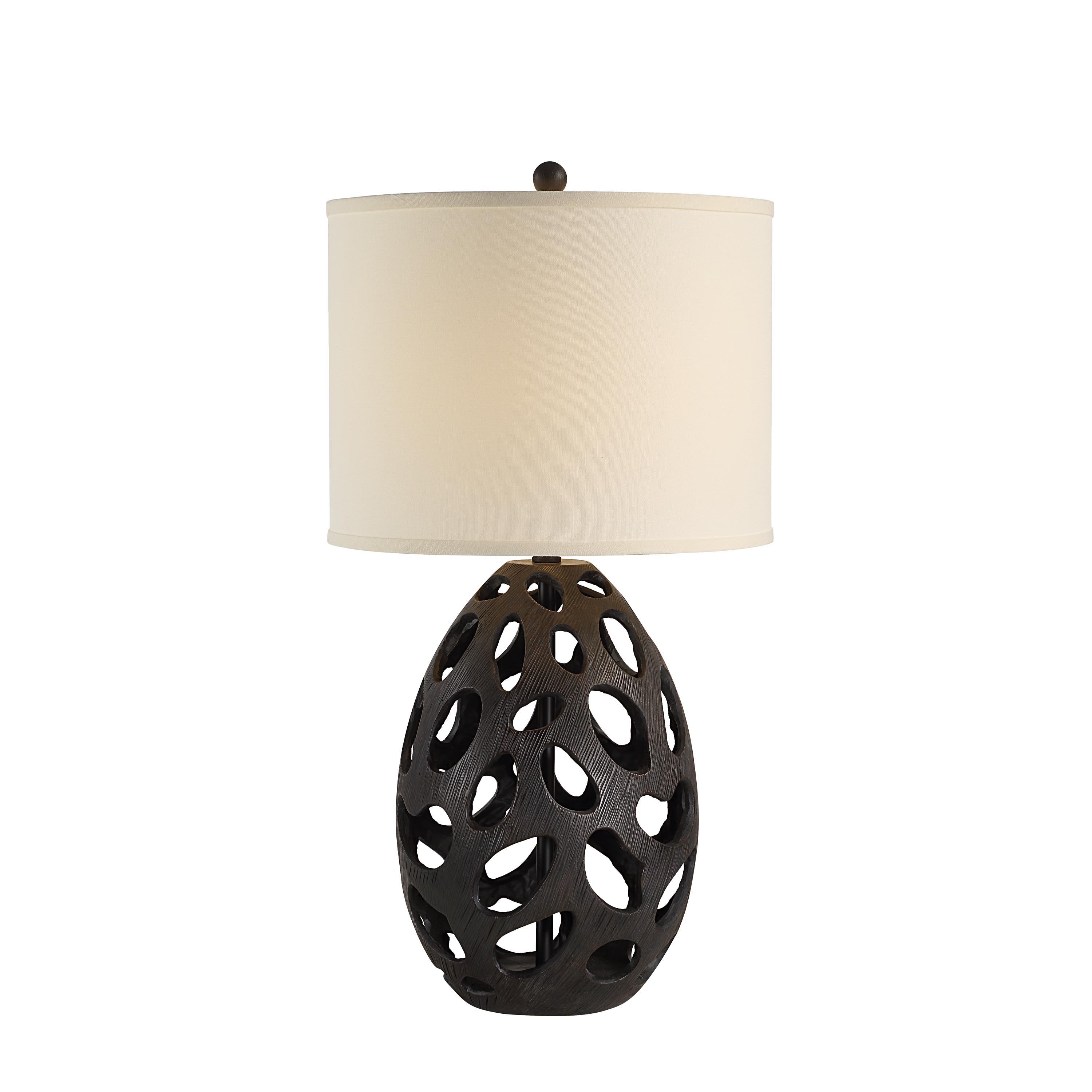 Everren Loxley 30" Height Table Lamp - Dark Brown