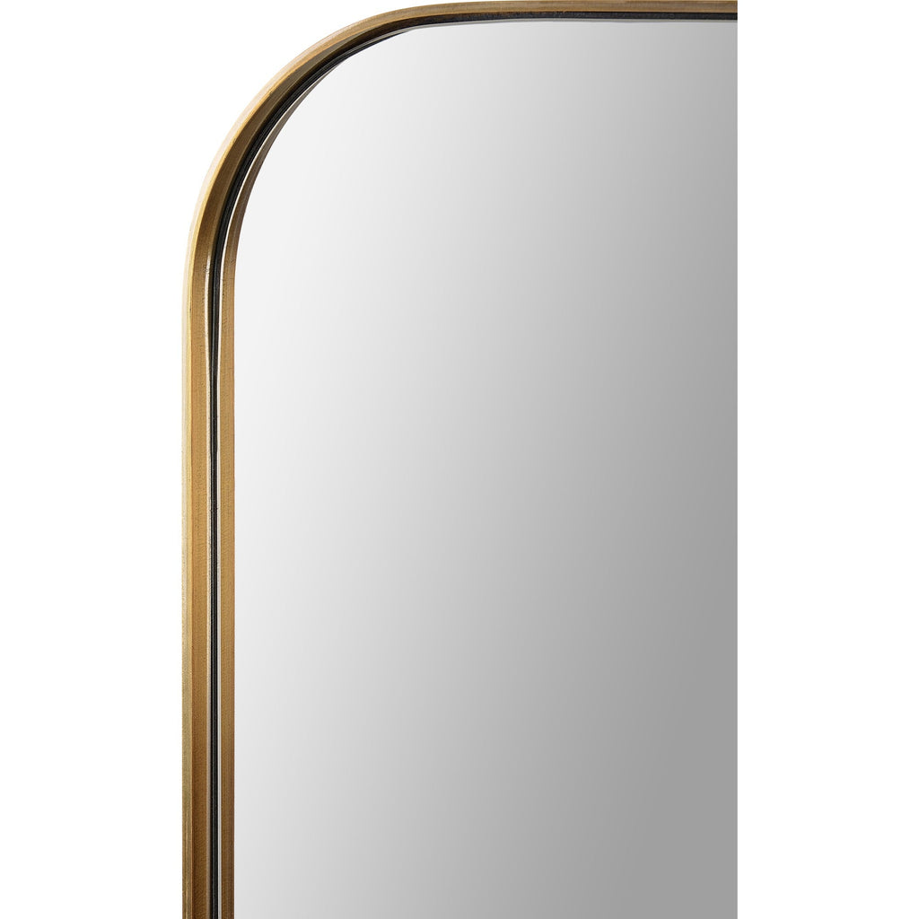 Renwil Edwin 36" Tall Rectangle Wall Mirror - Yellow