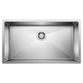 Blanco Radius R10 32" Super Single Bowl Undermount Stainless Steel Kitchen Sink
