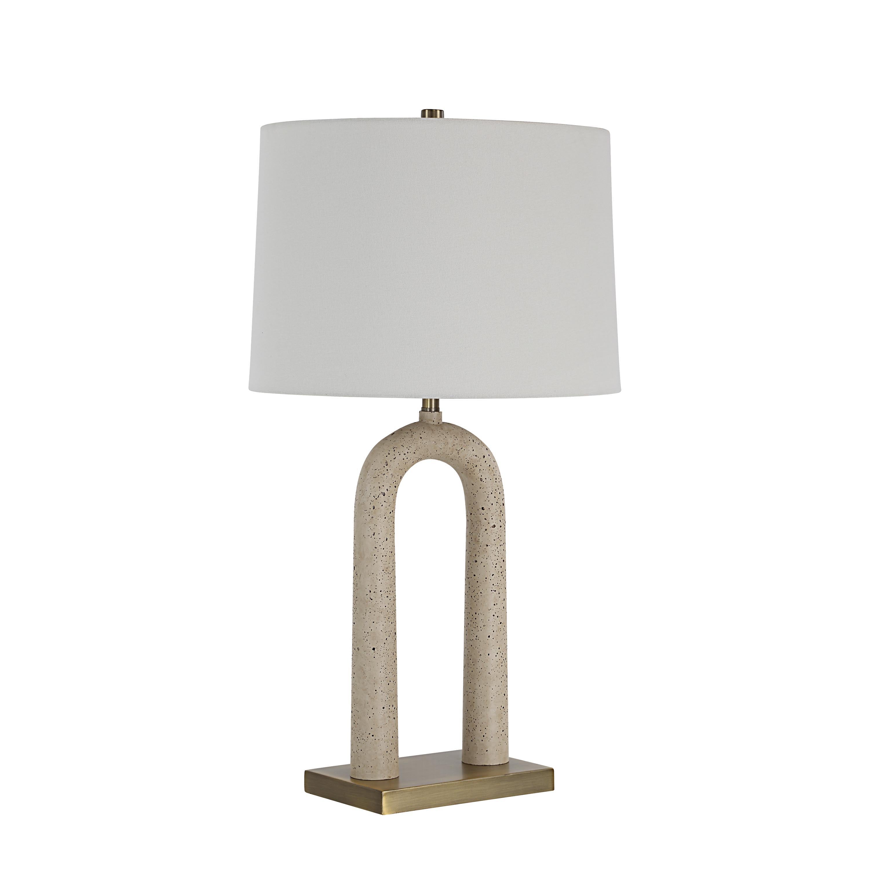 Everren Primula 28.5" Height Table Lamp - Cream