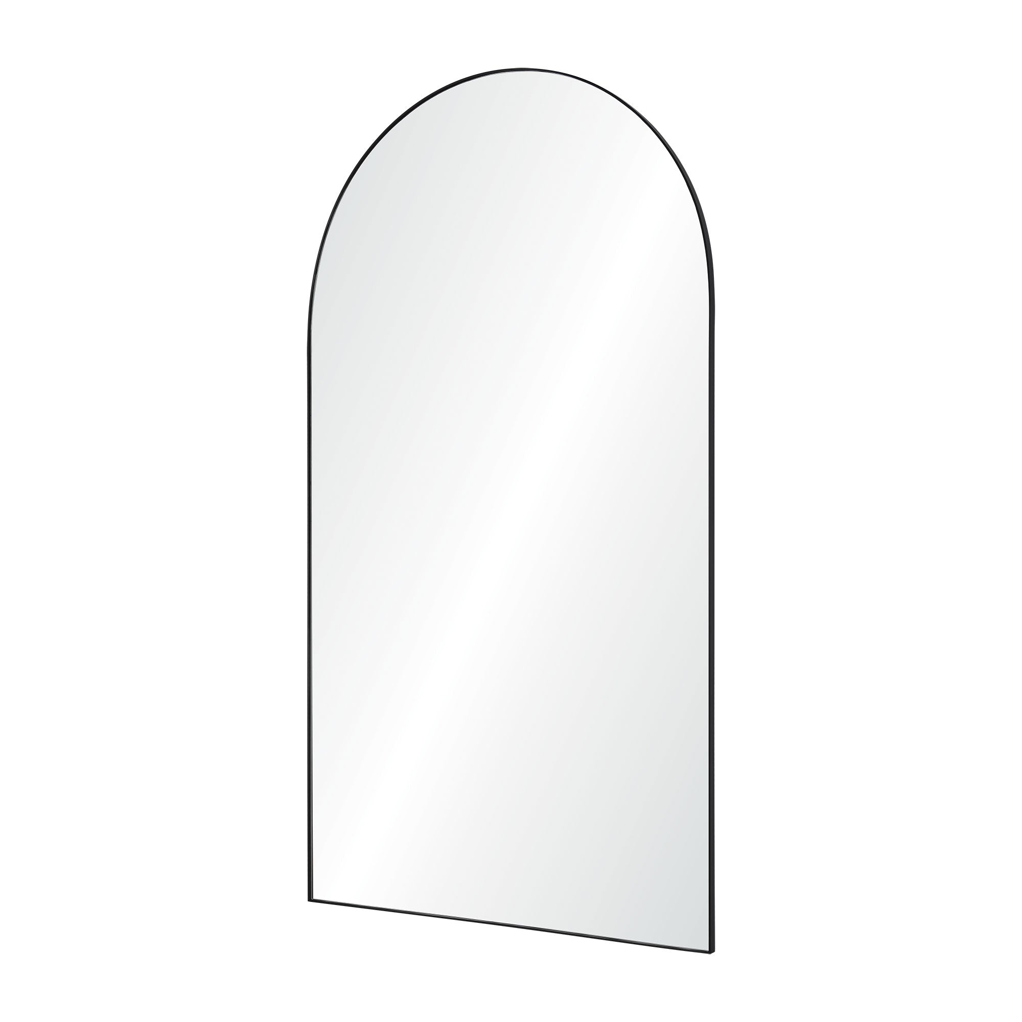 Renwil Farida 82" Tall Arch Full Length Mirror - Black