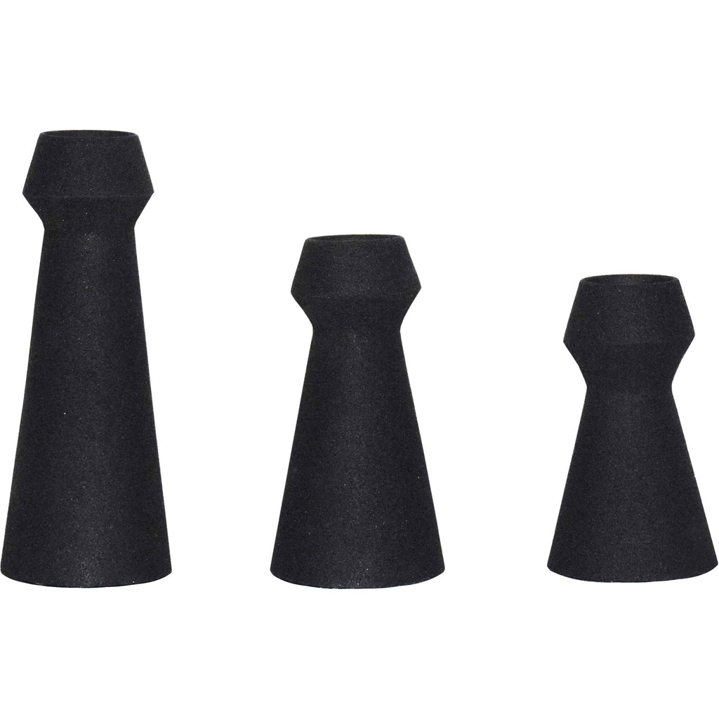 Renwil Granfeld Indoor Iron Vase - Matte Black