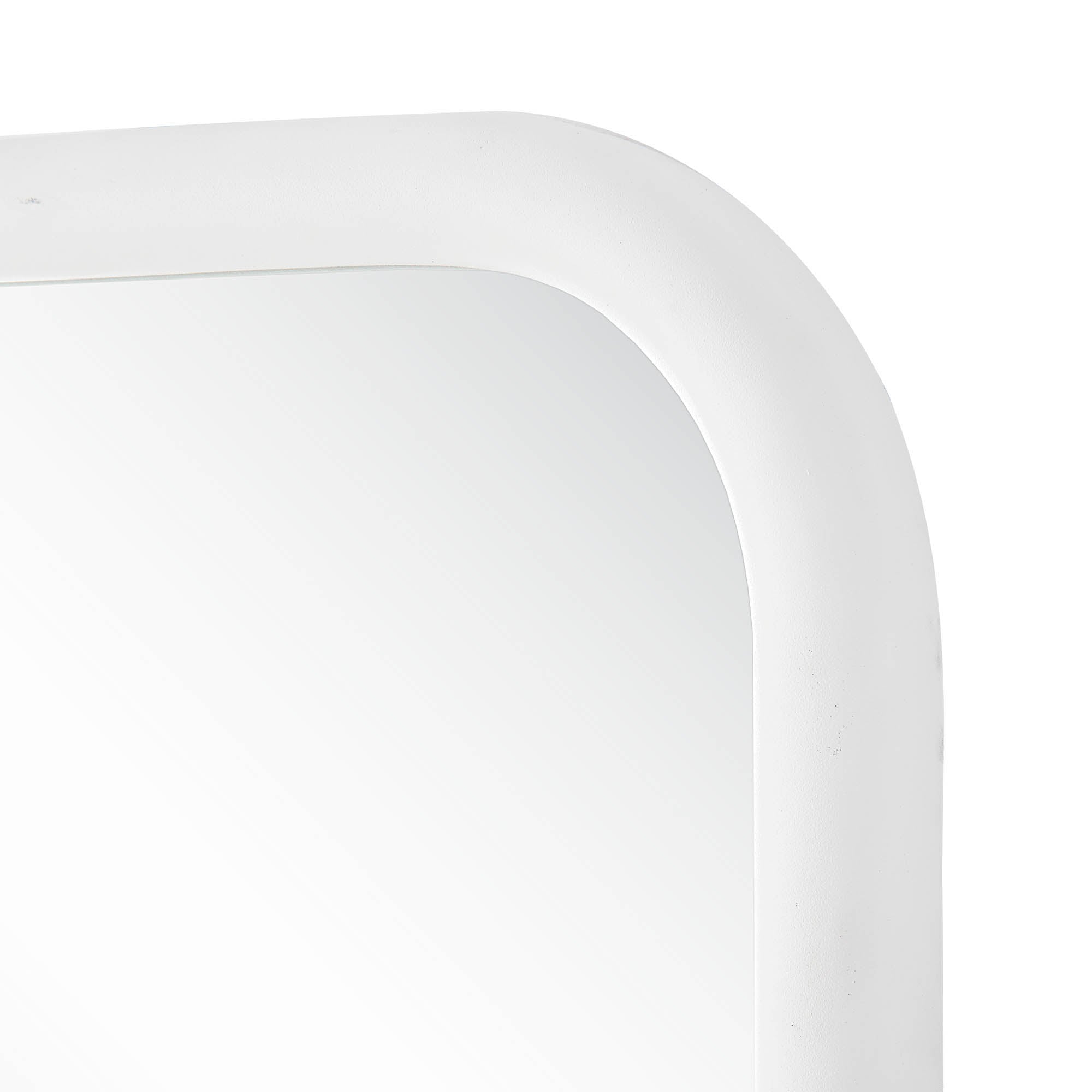 Renwil Colima 36" Tall Arch Wall Mirror - White