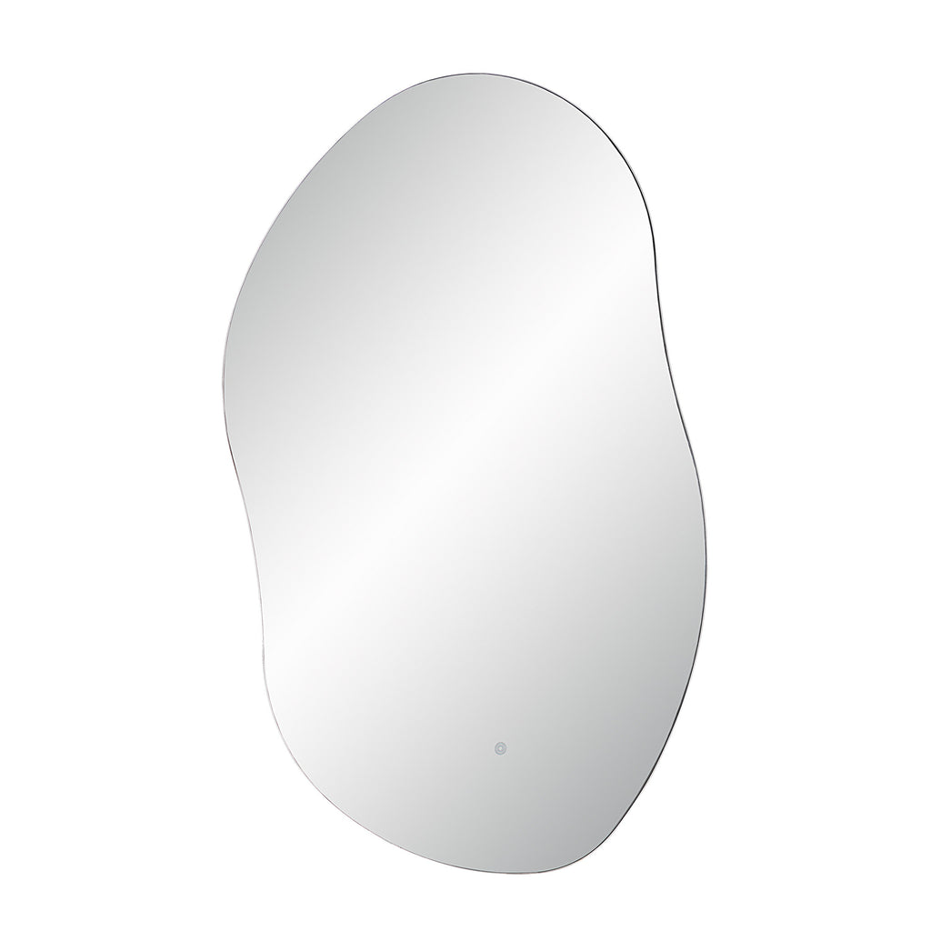 Renwil Forli 45" Tall Irregular Led Mirror - Clear