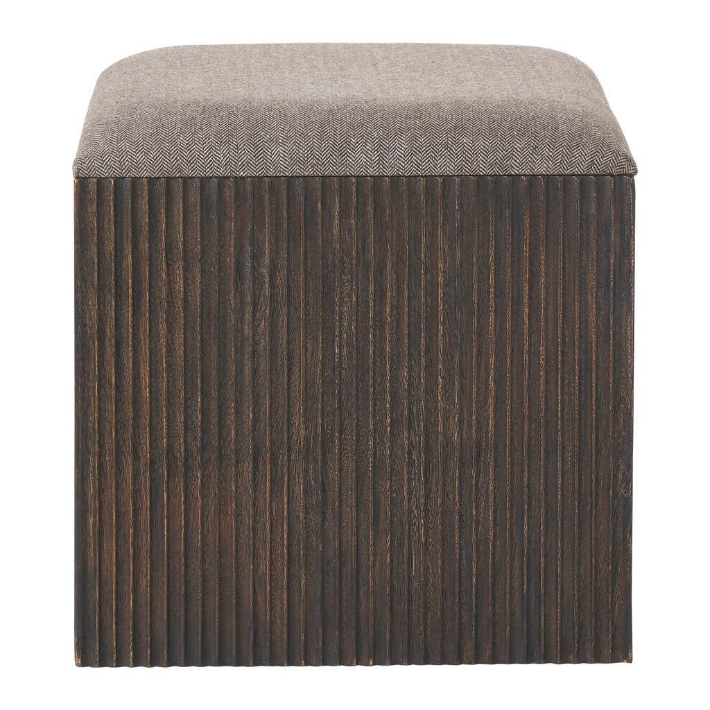 Renwil Tristan 18" Height Stool - Brown