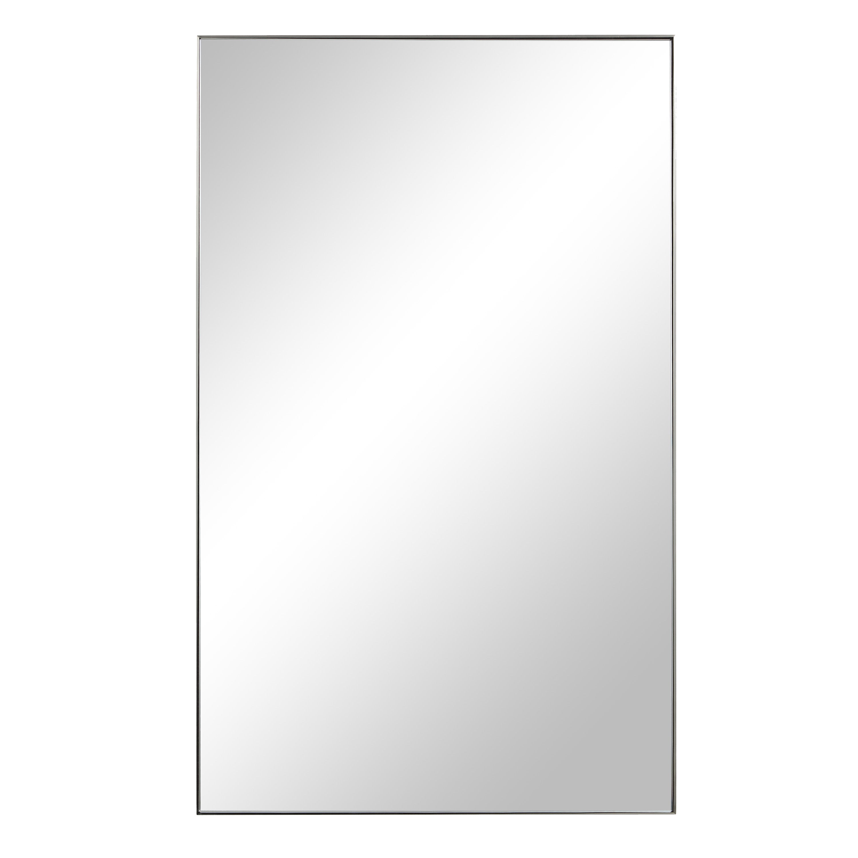 Renwil Spili 36" H x 22" W Wall Mirror - Grey