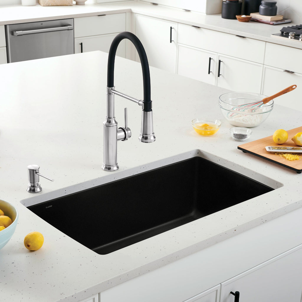 Blanco Diamond Silgranit 33" Super Single Undermount Kitchen Sink