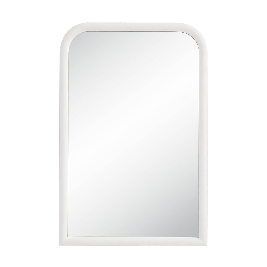 Renwil Colima 36" Tall Arch Wall Mirror - White