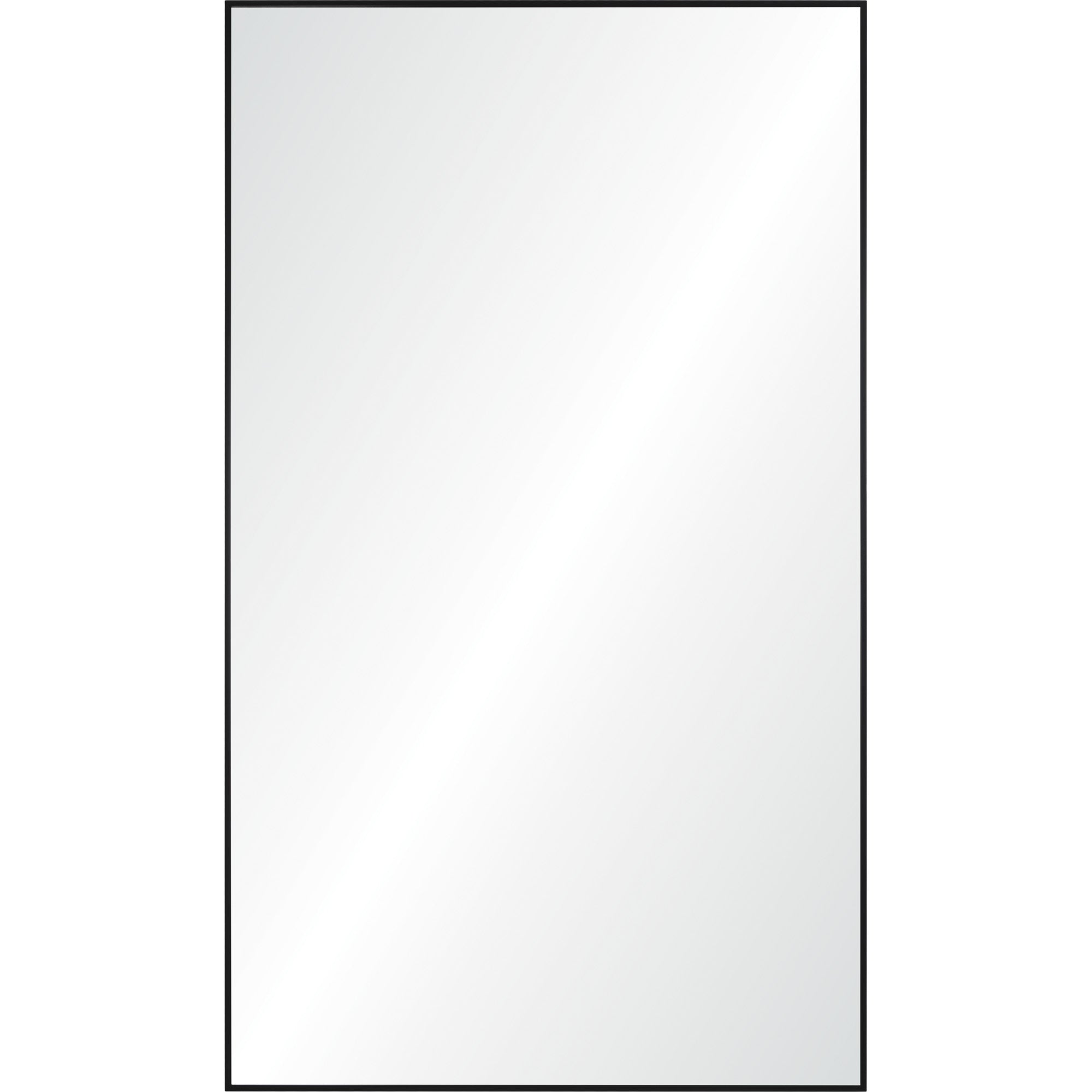 Renwil Keene 83" Tall Rectangle Full Length Mirror - Black