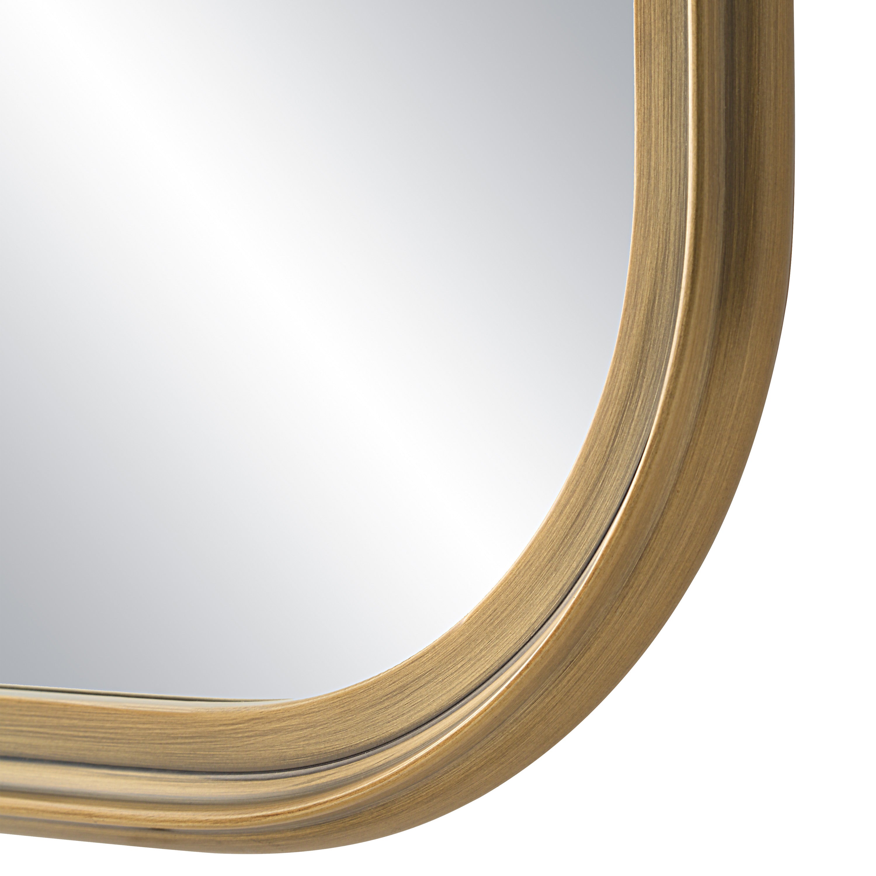 Renwil Jyn 36" Tall Rectangle Wall Mirror - Yellow