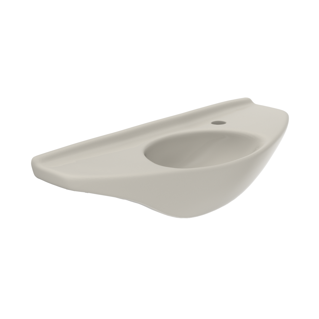 TOTO Oval Wall Mount Bathroom Sink with Cefiontect