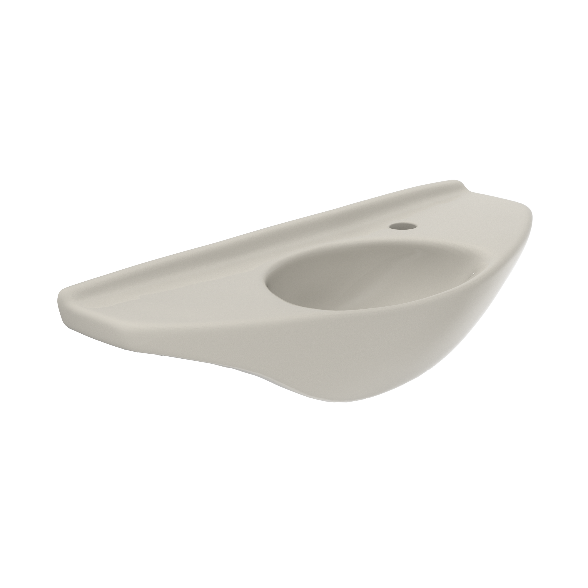 TOTO Oval Wall Mount Bathroom Sink with Cefiontect