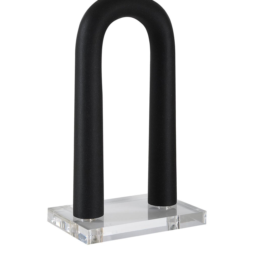Everren Pisa 28.5" Height Table Lamp - Matte Black