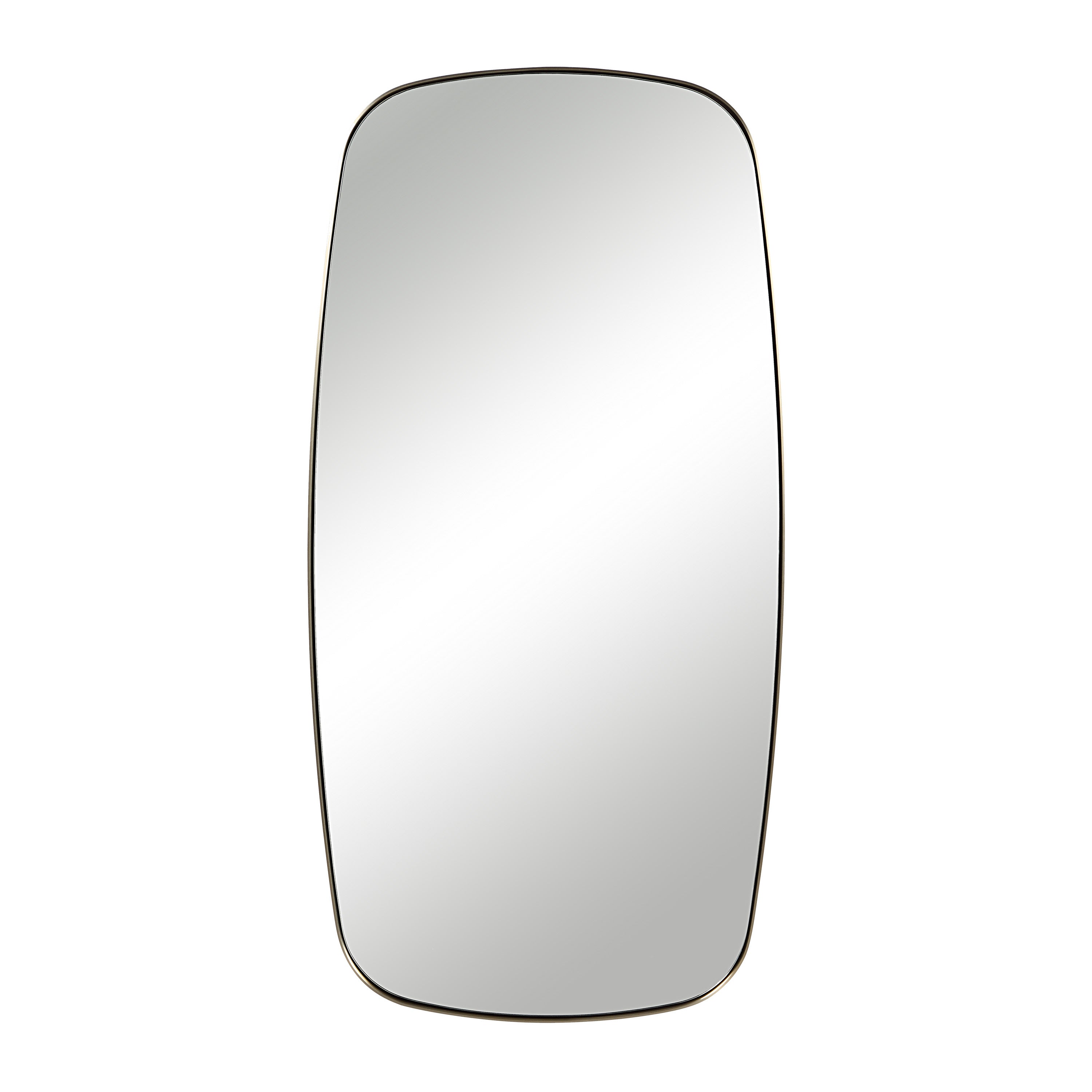 Renwil Jacossa 40" H x 20" W Wall Mirror - Yellow