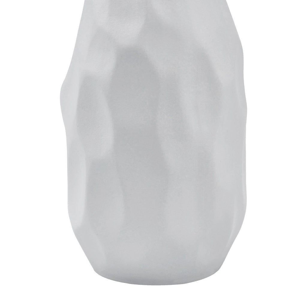 Renwil Blouin Indoor Ceramic Stoneware Vase - White Semi-Gloss