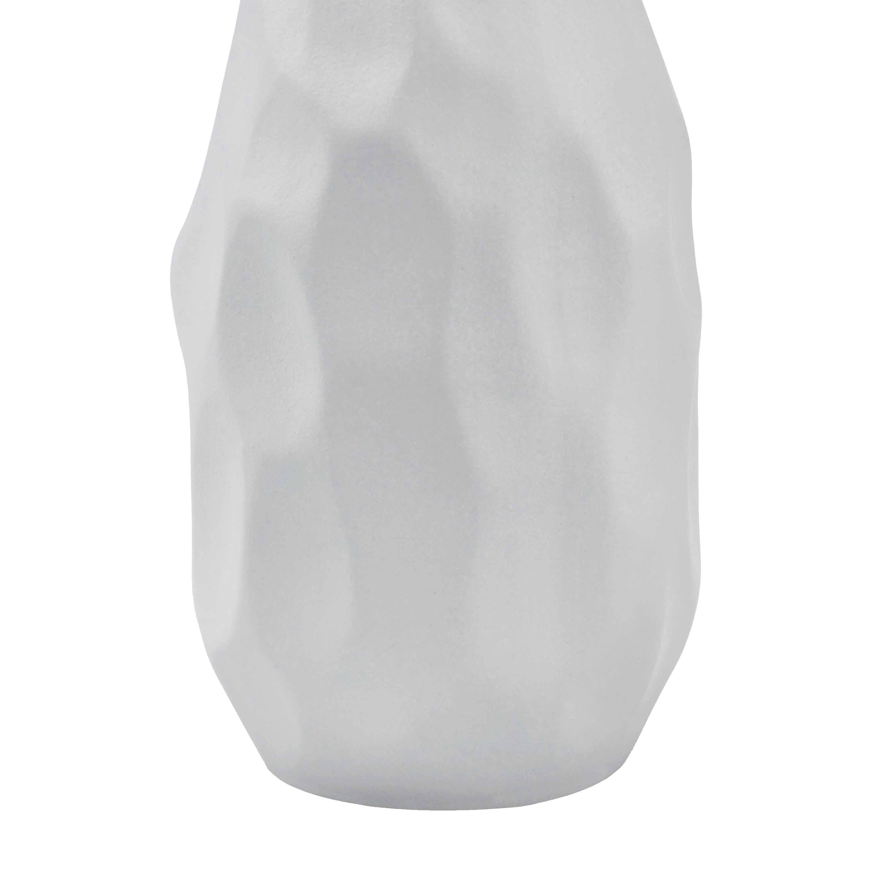 Renwil Blouin Indoor Ceramic Stoneware Vase - White Semi-Gloss