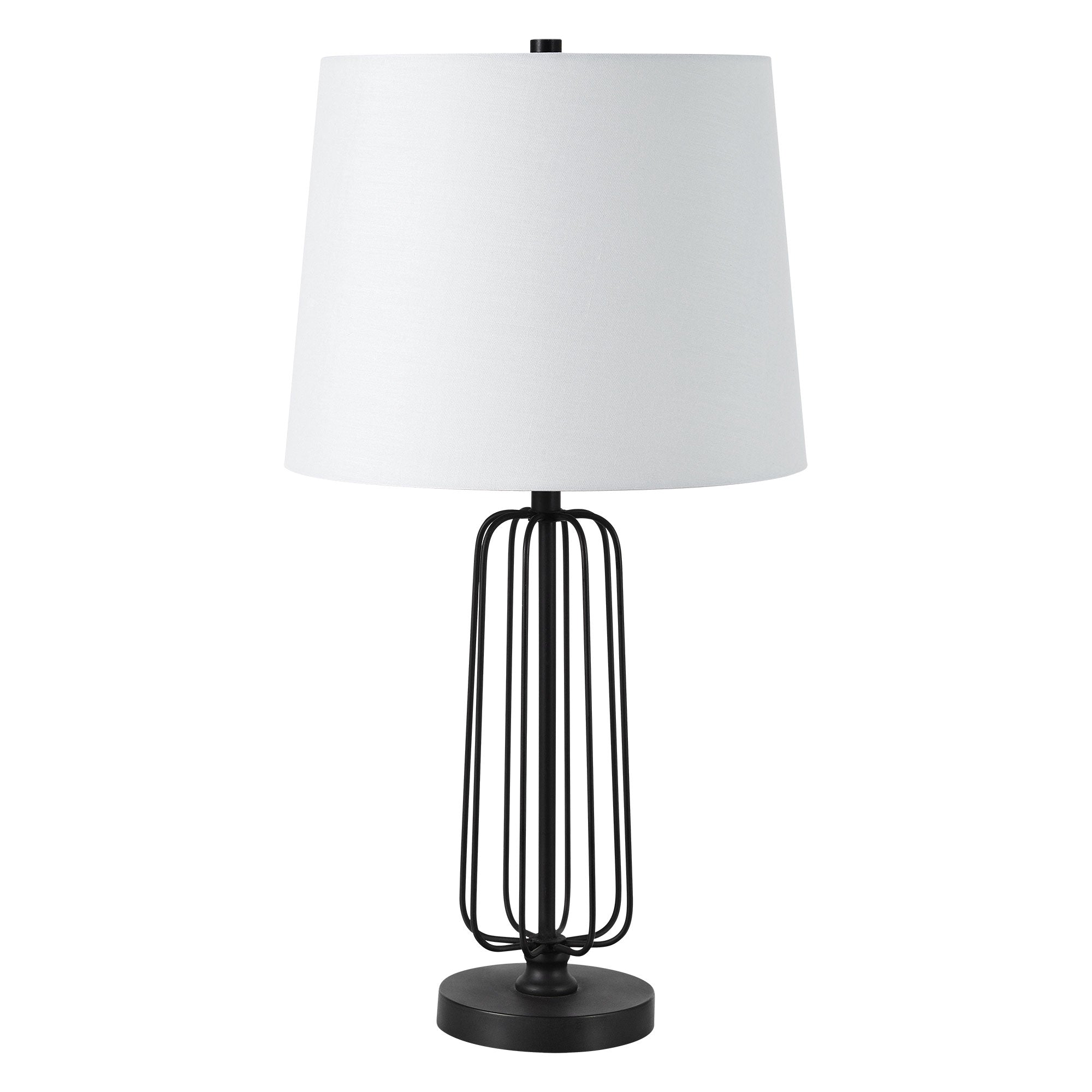 Everren Shadia 24.75" Length Table Lamp (Set of 2) - Matte Black