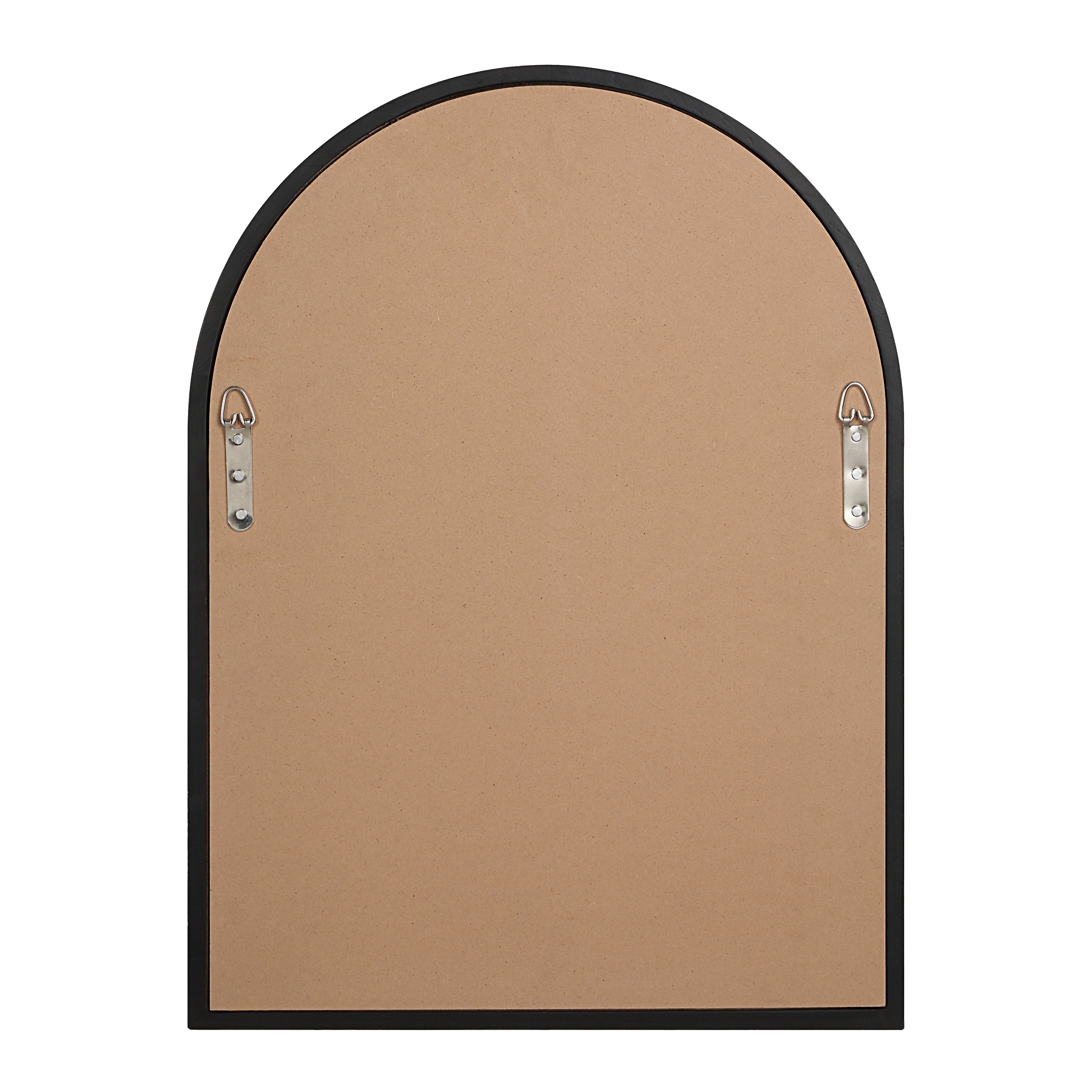 Renwil Olfito 24" H x 18" W Wall Mirror - Black