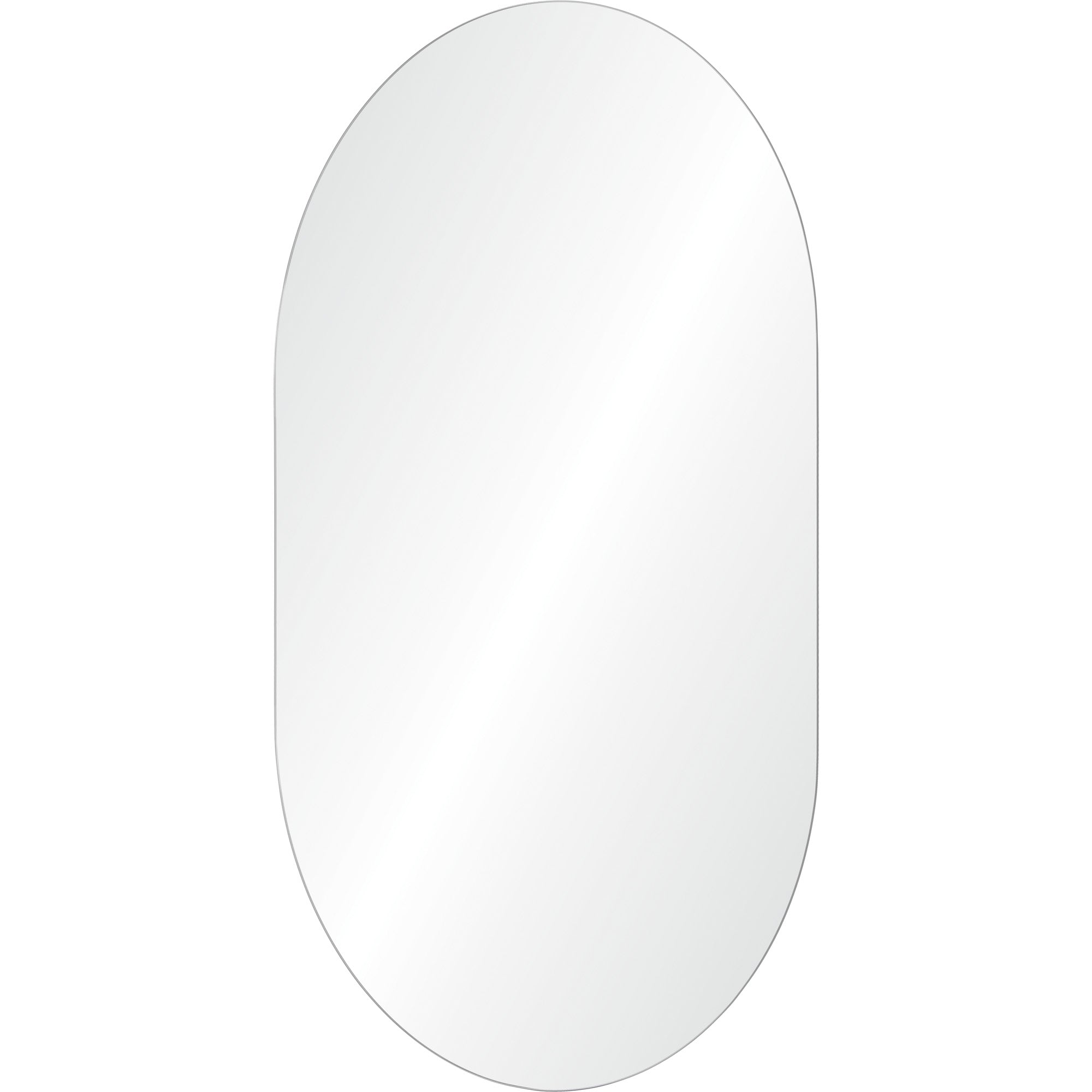 Renwil Salta 40" Tall Oval Wall Mirror