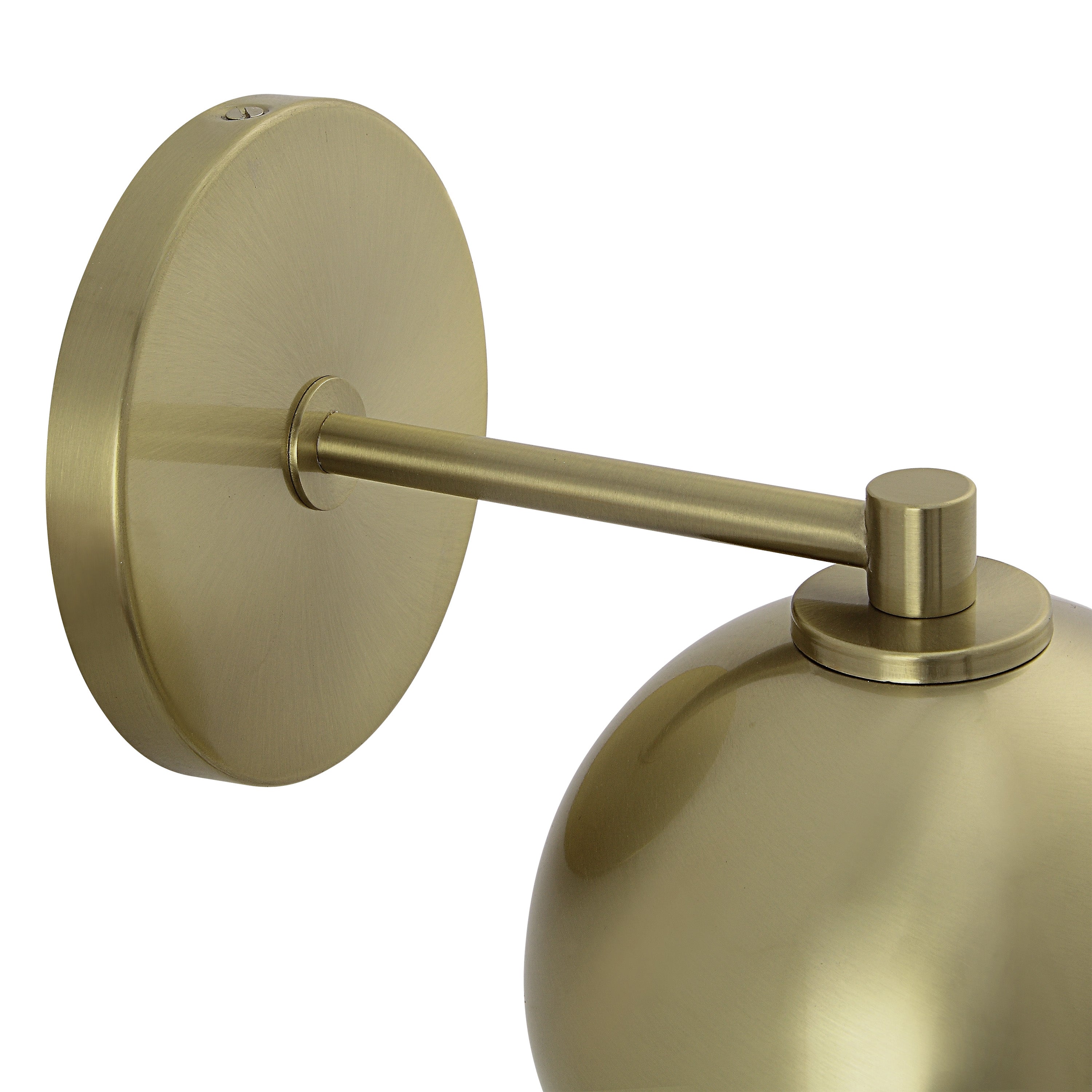 Renwil Mattia 7.5" Burnished Brass 1-Light Wall Sconce