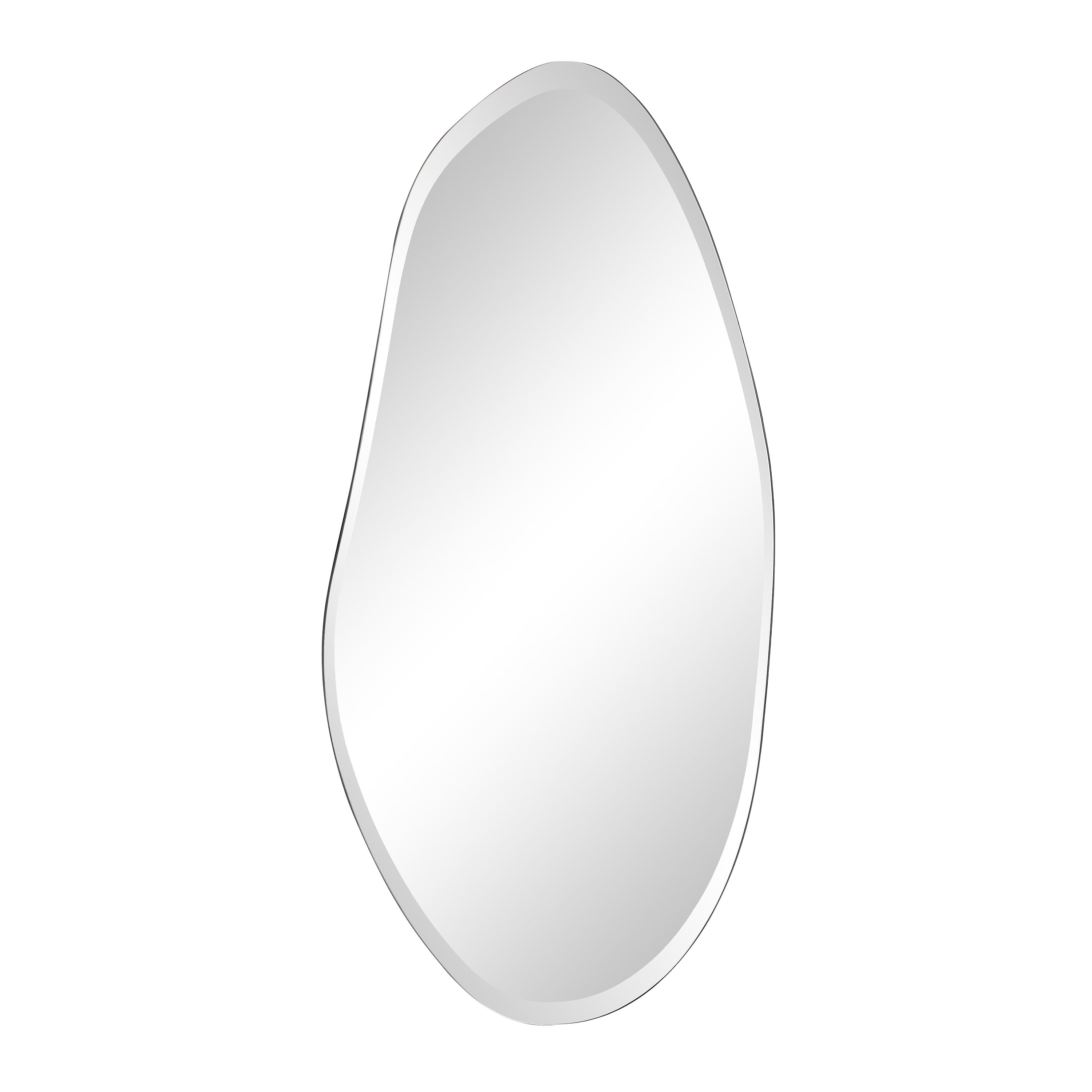 Renwil Anogia 40" H x 22" W Wall Mirror - Grey